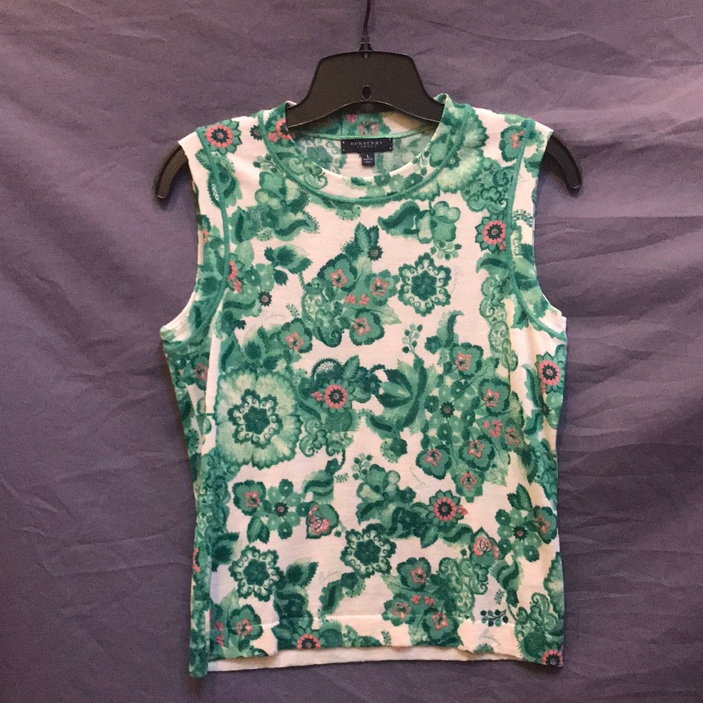 Burberry sweater shell.